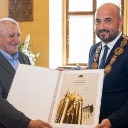 Karel Sedláček oceněn za odvahu a přínos k demokracii