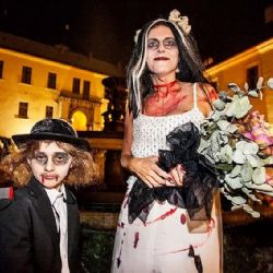 Magický Halloween na Zámku Zbiroh - lampionový průvod a soutěž masek