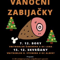 Přijďte na první Vánoční zabijačku na Trojce!