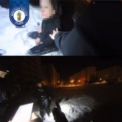 Alkohol a mrazy není dobrá kombinace, strážníci zachránili opilou ženu