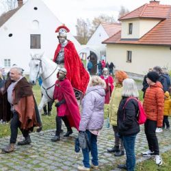 Svatý Martin na bílém koni rozzářil Bolevecké hody