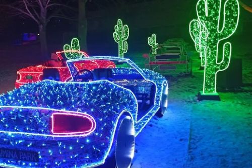 obrázek:Tip na výlet - noční světelná procházka Lumina Park u Džbánu