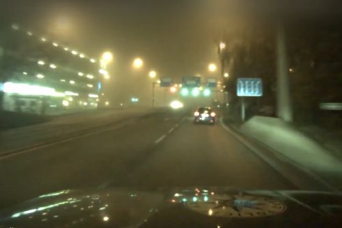 obrázek:Zběsilá honička v centru - řidič se zákazem řízení dopaden na cyklostezce