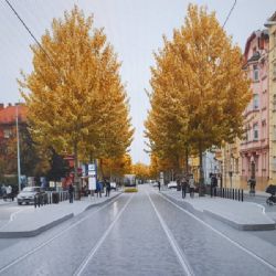 Klatovská třída bude zelenější a bezpečnější