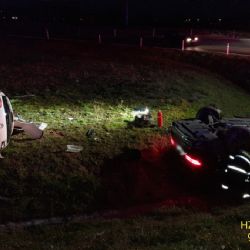 Nový rokycanský obchvat - dvě nehody během chvíle