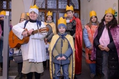 obrázek:Společná koleda kraje, města a biskupství pro Tříkrálovou sbírku